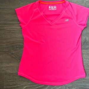 Hot Hot Pink New Balance Athletic T